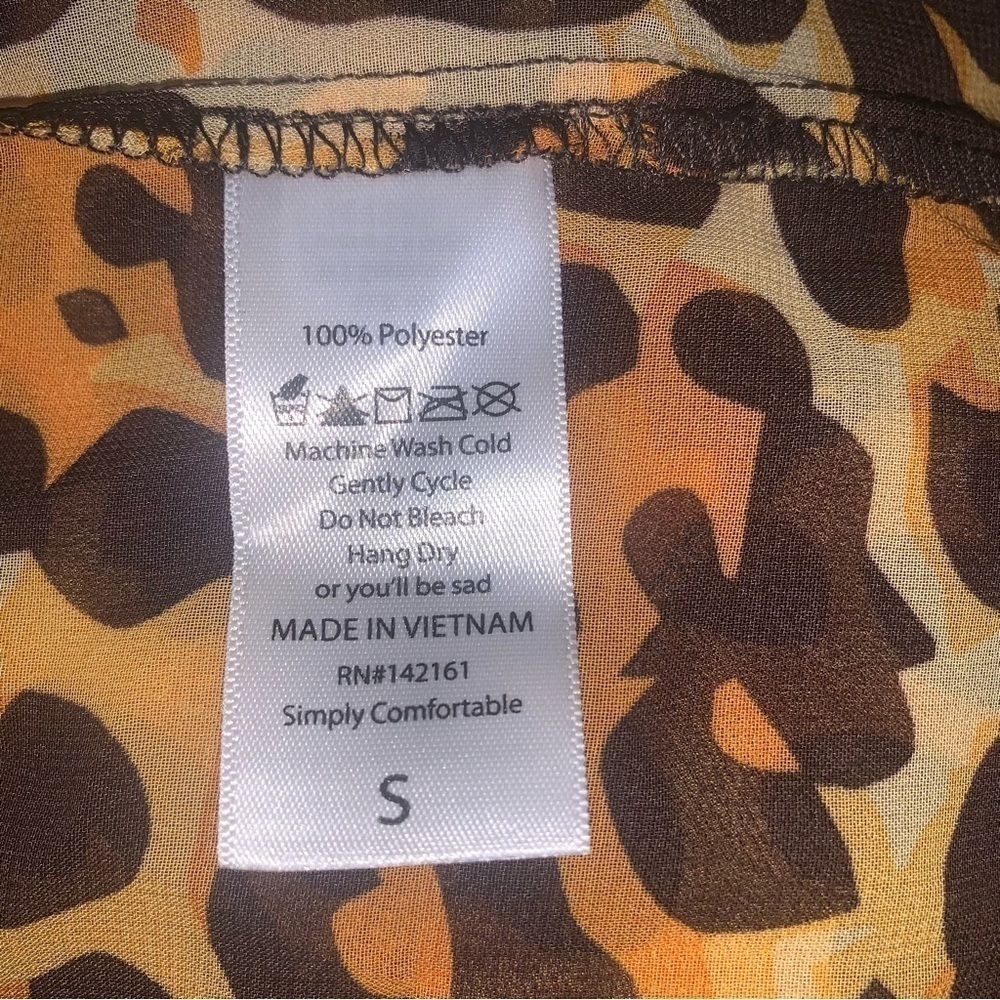 NWT Lularoe Shirley Cover-up, sz S - Picture 5 of 6